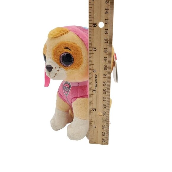 Ty Beanie Boos Paw Patrol Skye 6" Plush Pink Stuffed Animal Dog Puppy Tags Small - Picture 5 of 8
